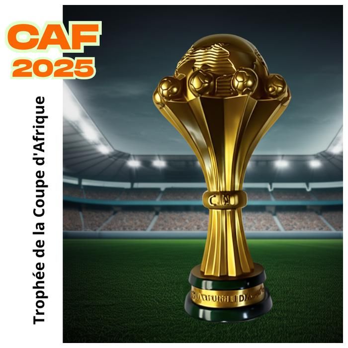Trophée de la coupe d'Afrique 2025
