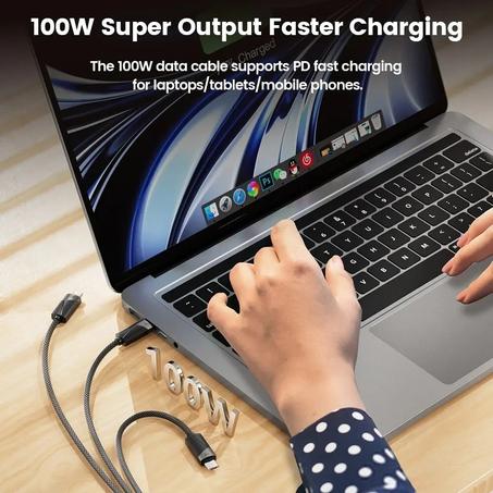 Câble de charge rapide 3 en 1