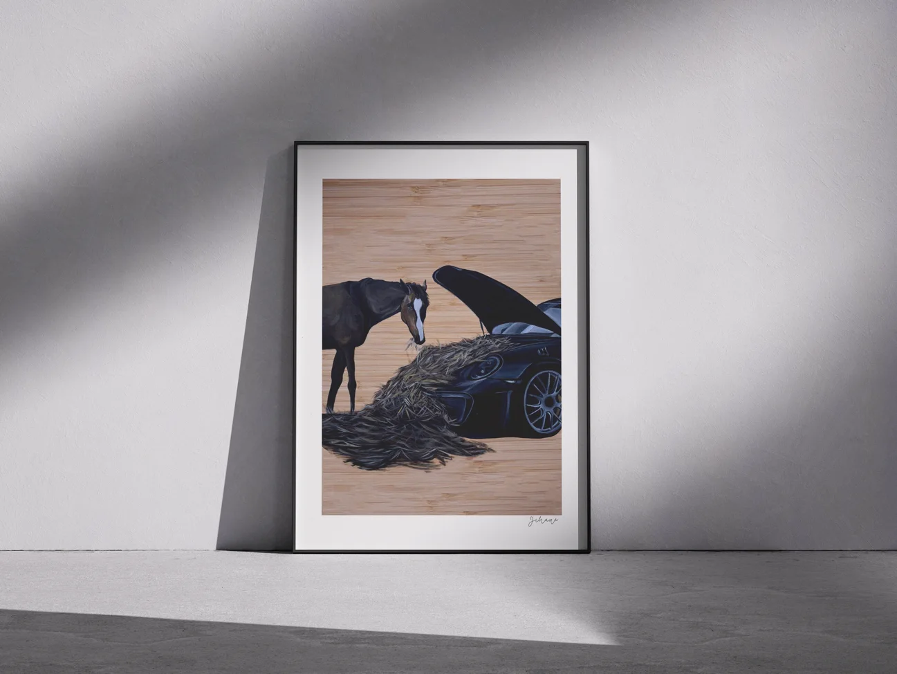 Porsche 911 gt3rs x Horse