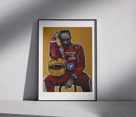 Lewis hamilton poster