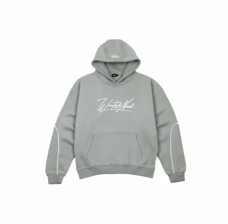 Sweat à capuche gris