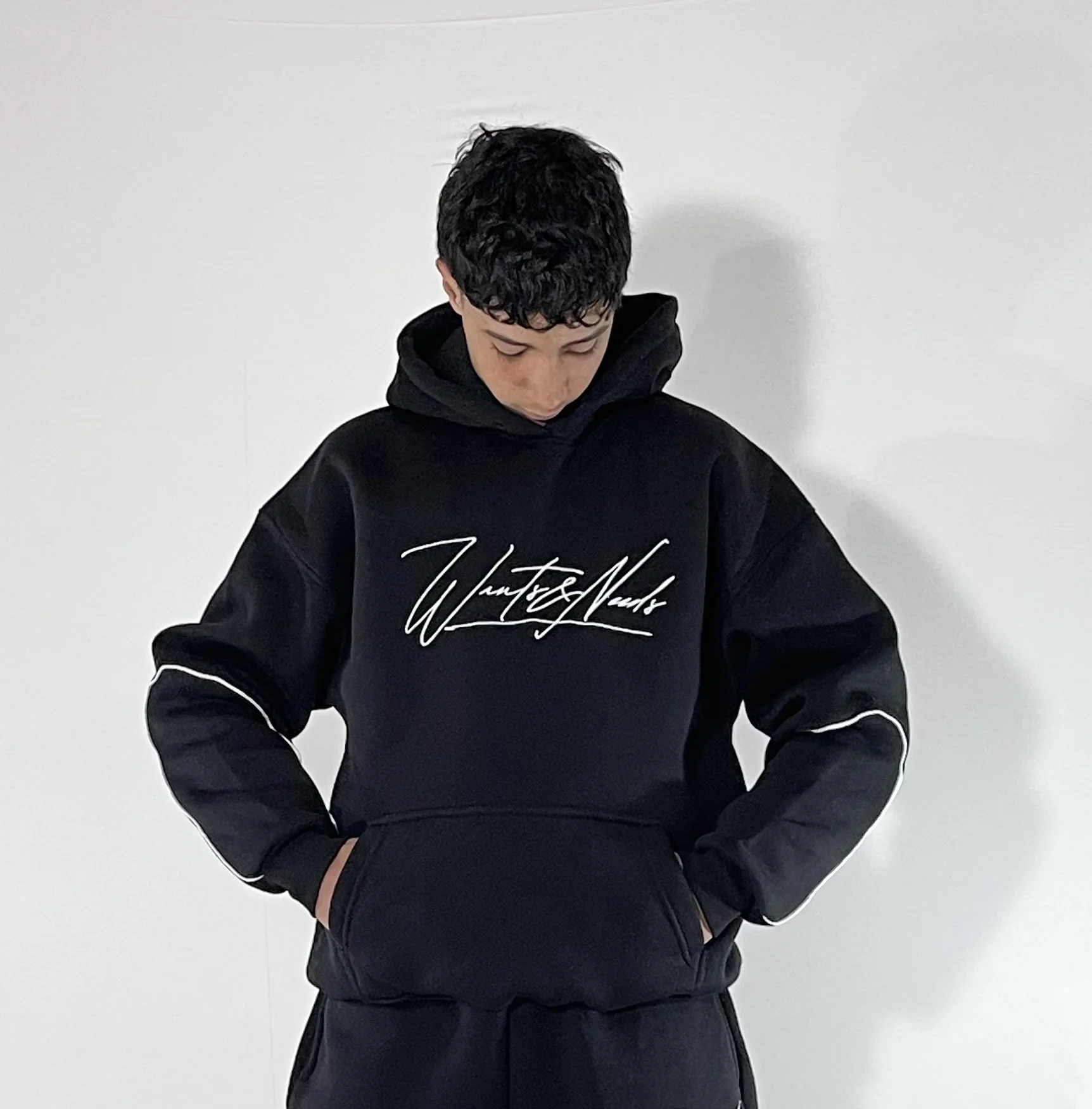 Sweatshirt à capuche Noir