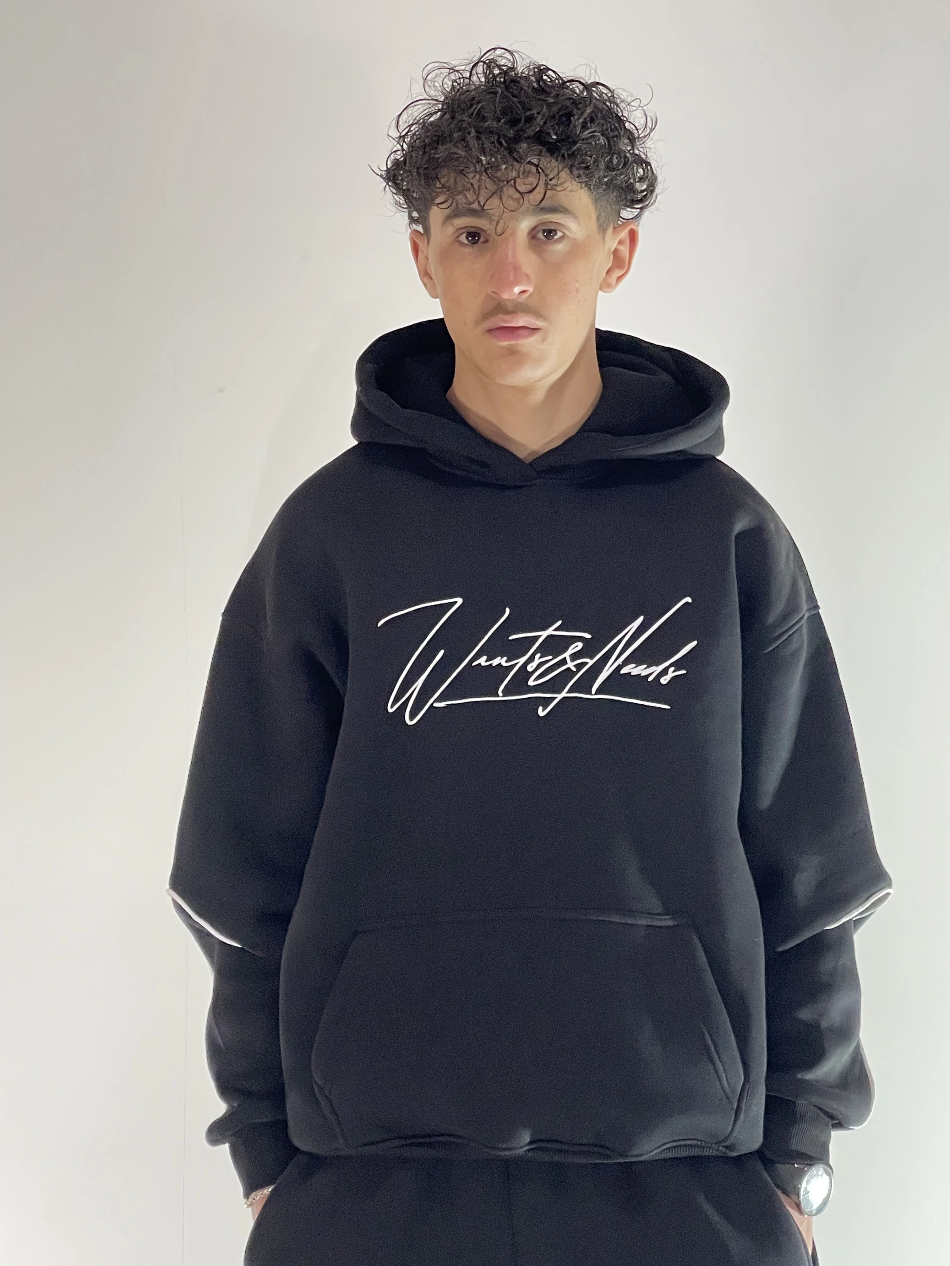 Sweatshirt à capuche Noir