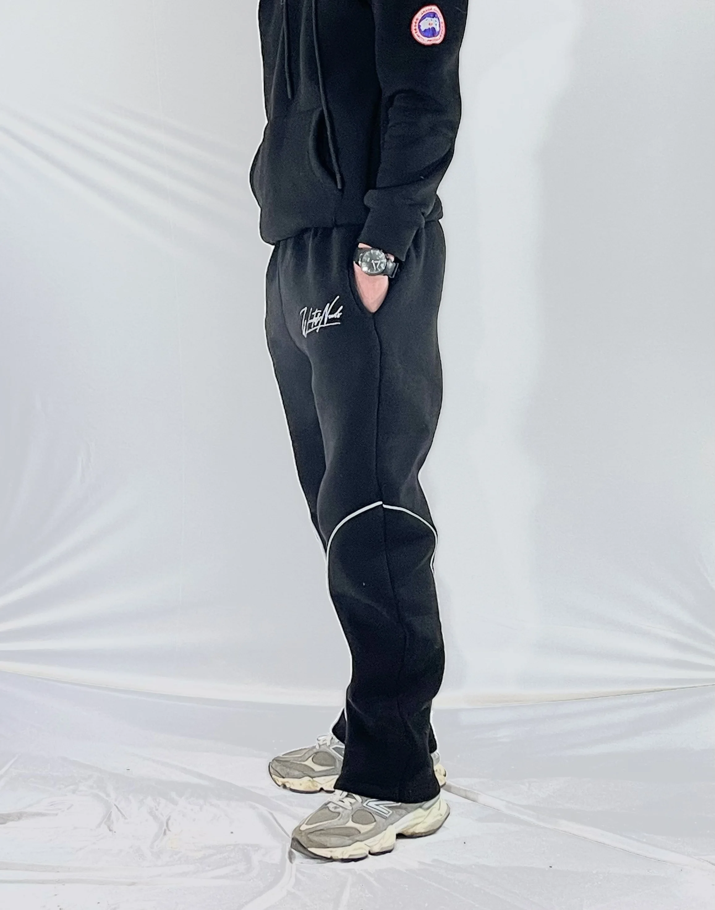 Pantalon de survêtement Noir ample