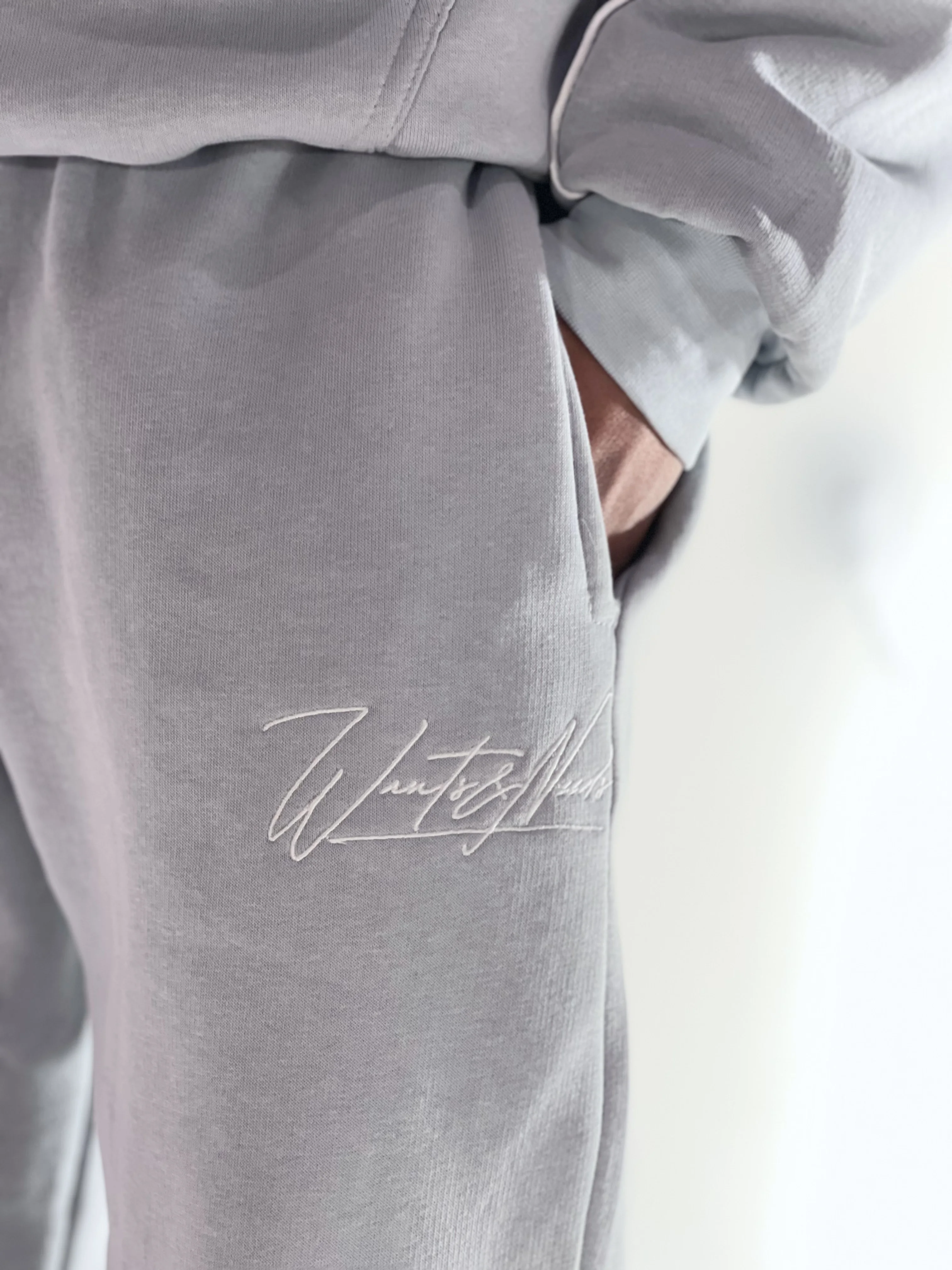 Pantalon de survêtement Gris ample