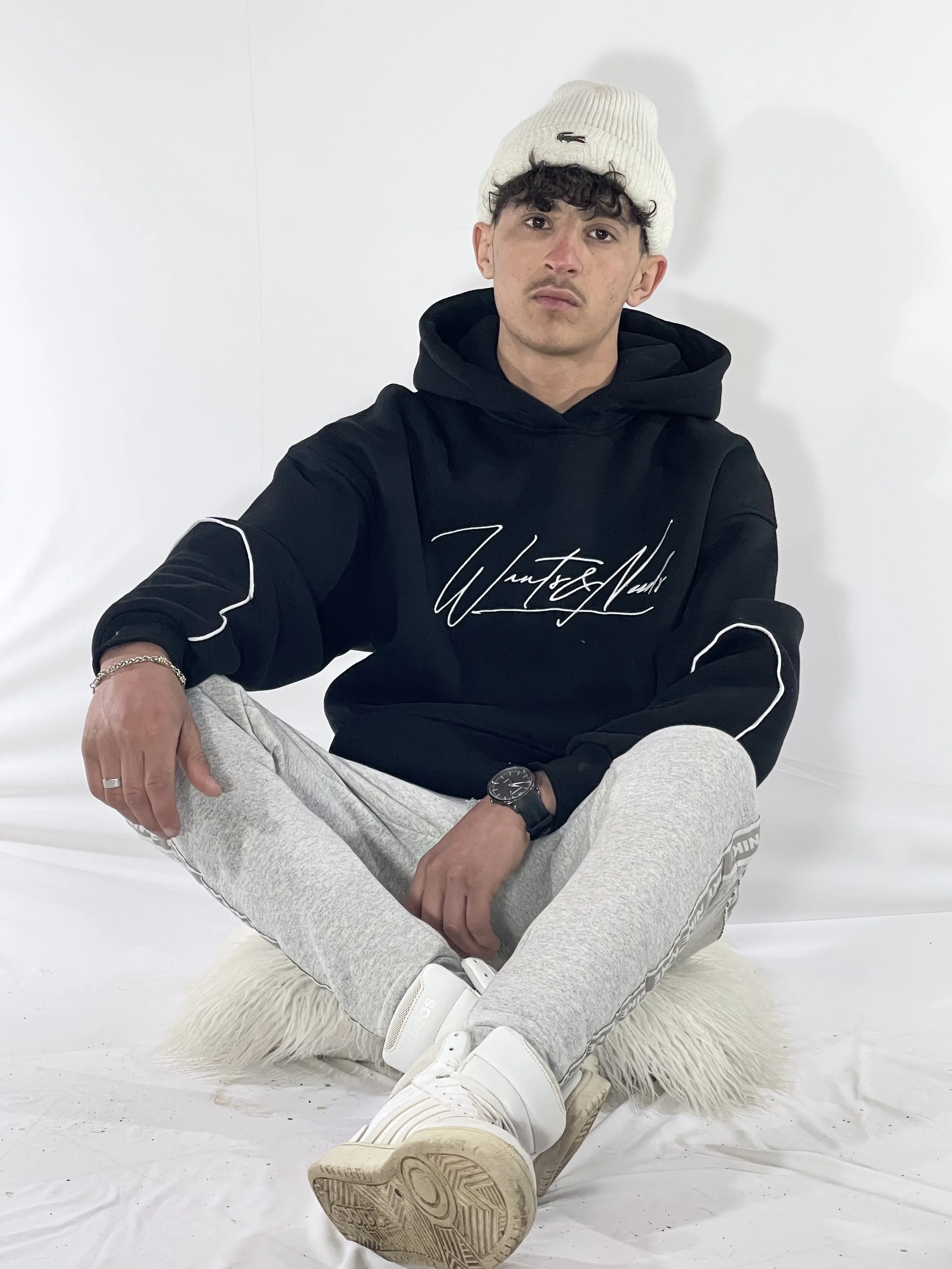 Sweatshirt à capuche Noir