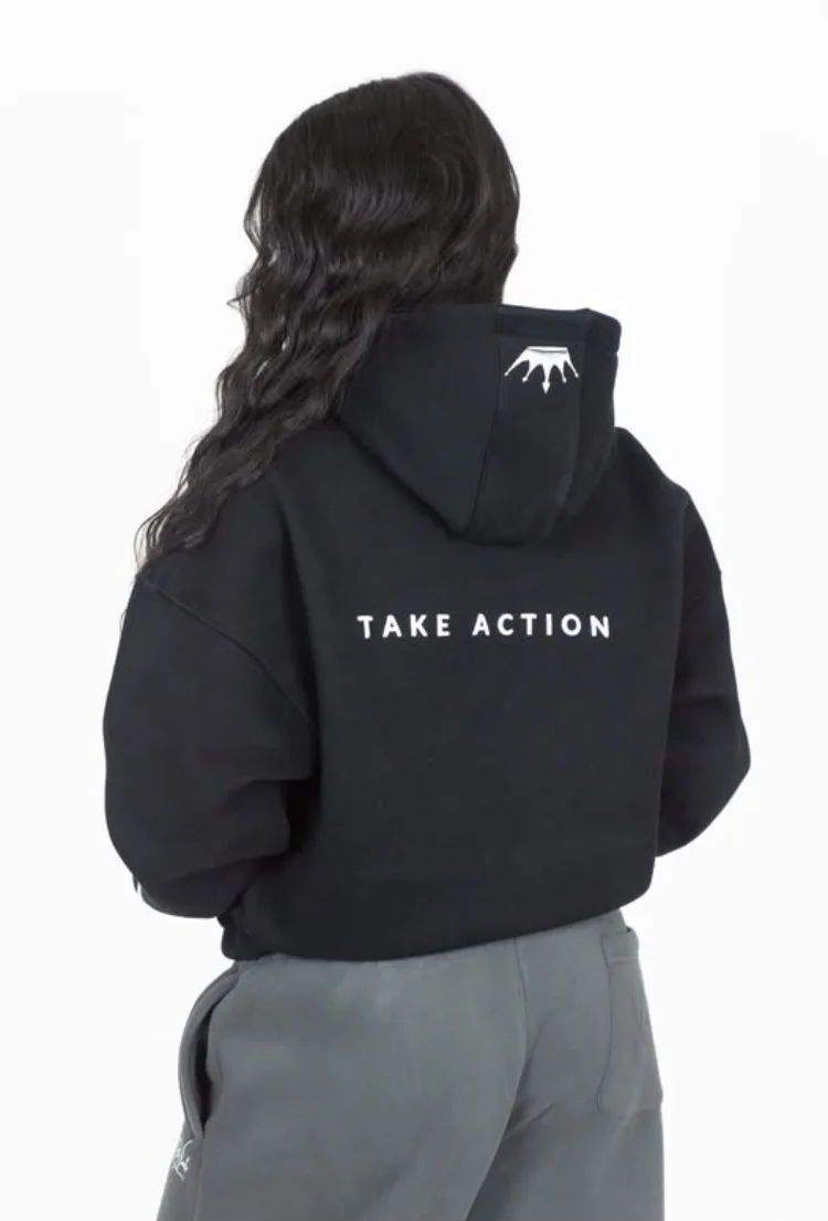 Sweatshirt à capuche Noir