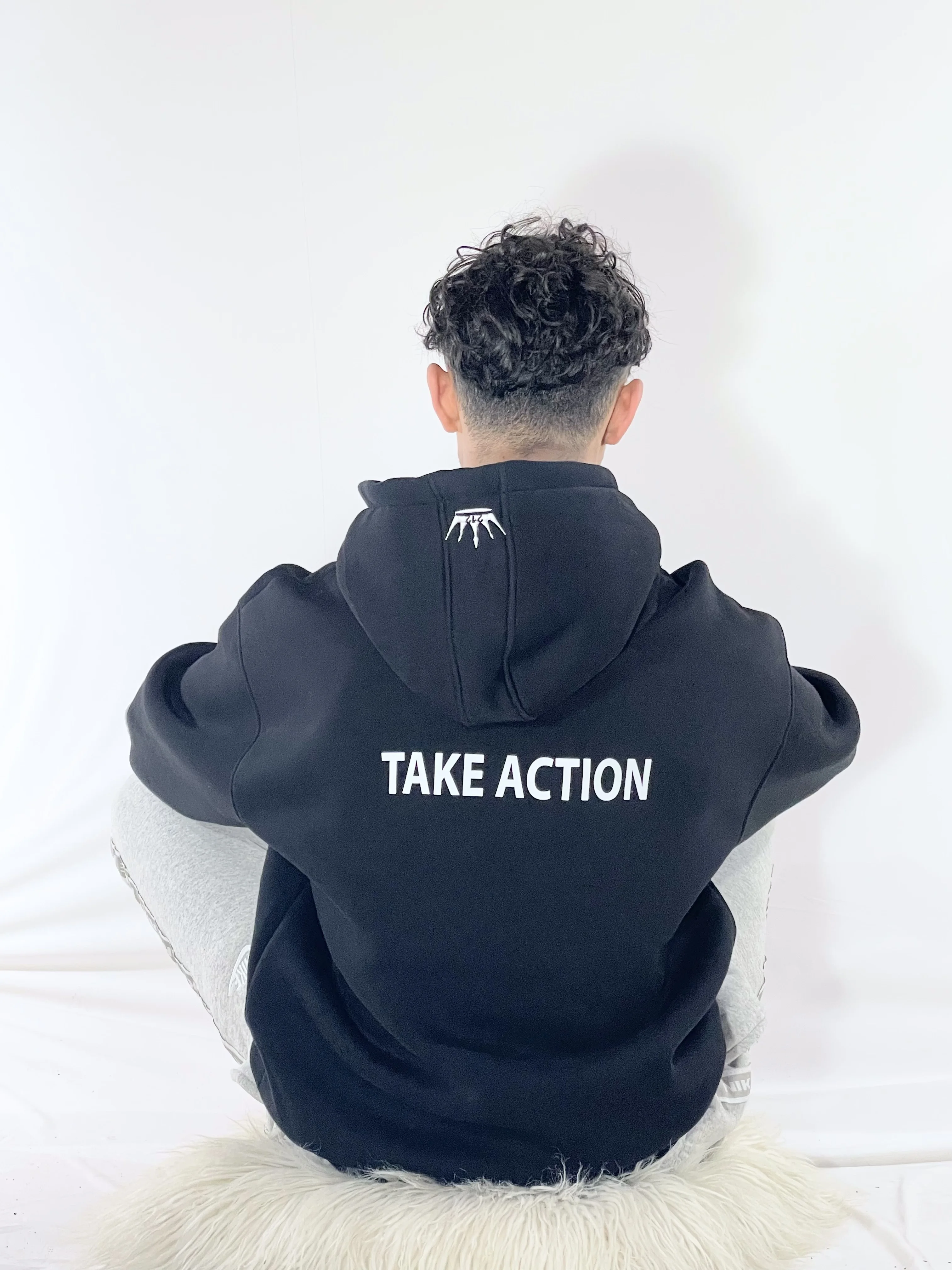 Sweatshirt à capuche Noir