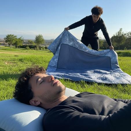 مخدة و بطانية 2في 1