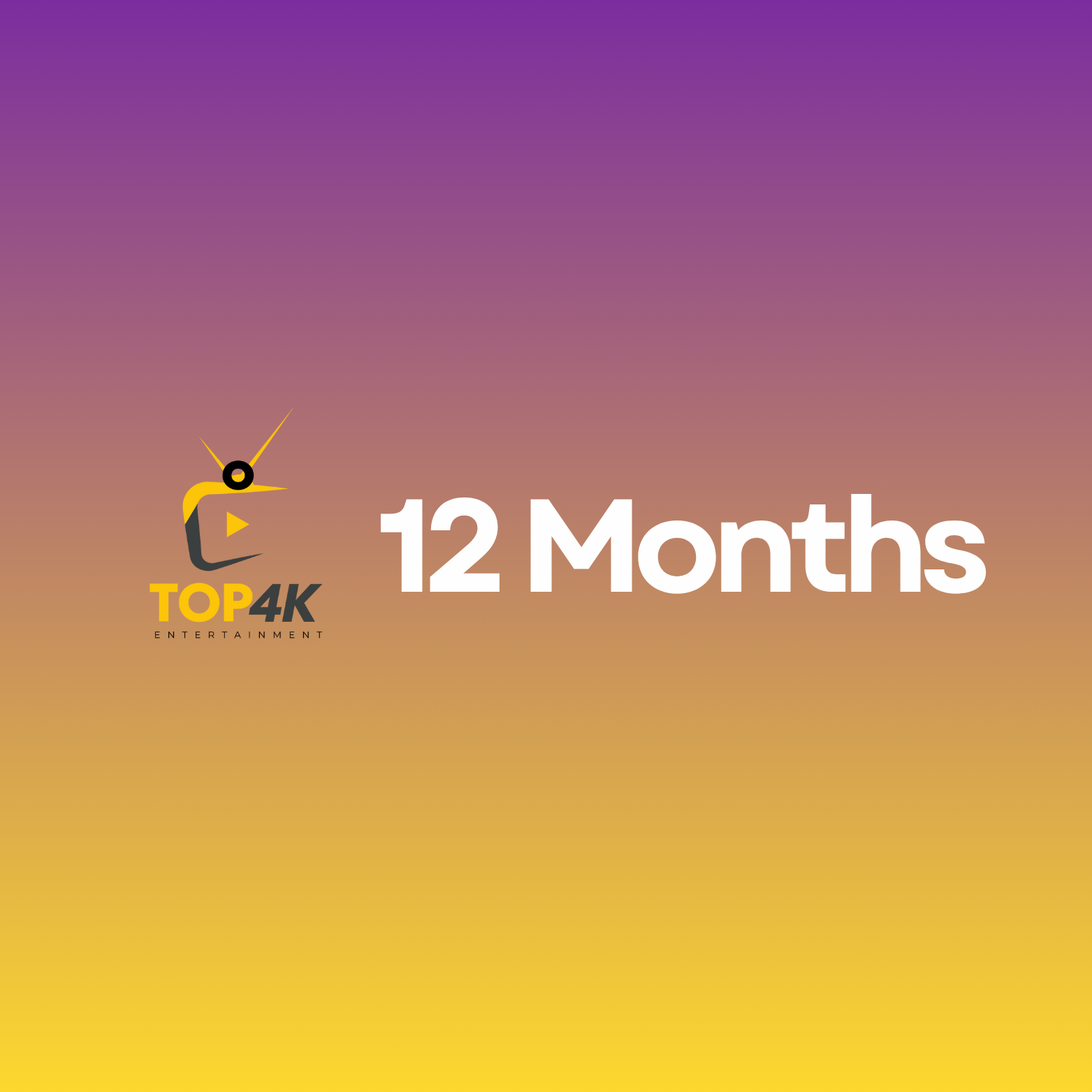 12 Months IPTV