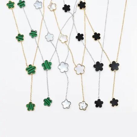 Chaîne Trèfle 100 % Acier inoxydable