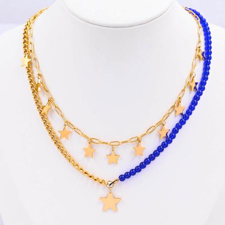 Chaîne doublé en Acier inoxydable