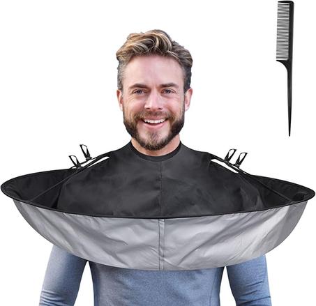 Lictin Capa de pelo negro - Paraguas de corte de pelo impermeable