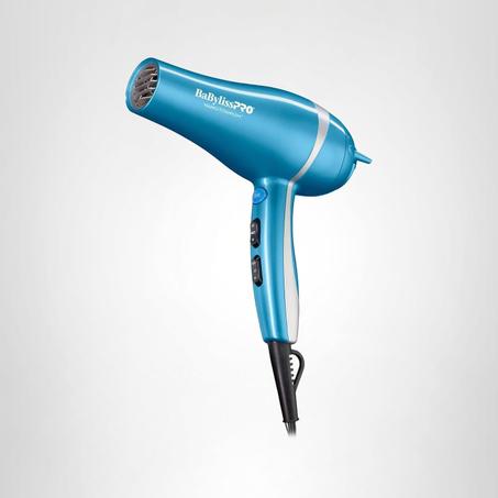 BaBylissPRO Nano Titanium 2000-Watt Blow Dryer with Concentrator Nozzle, Professional Grade Ionic Corded Styling Tool for Hair