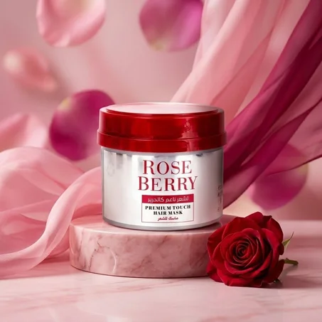 روز بيري (Rose Berry) – قناع الشعر الفاخر بخلاصة التوت والورد