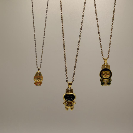Pack 3 collier Labubu