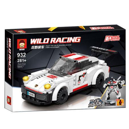 Porsche Robot Transformers à construire (281 pièces, 6 ans et plus) . 100DH.