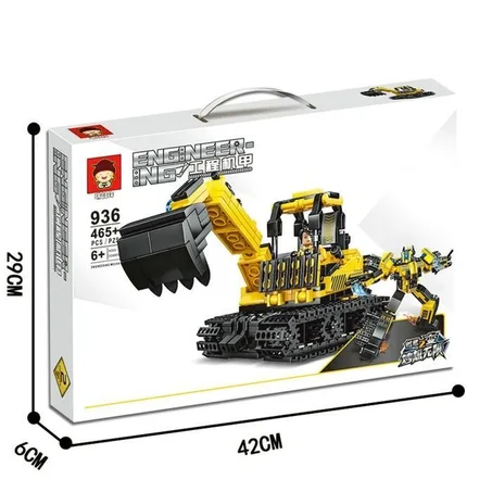 Optimus Prime Pelleteuse Transformers à construire ( 465 pièces, 6 ans et plus).100 DH.