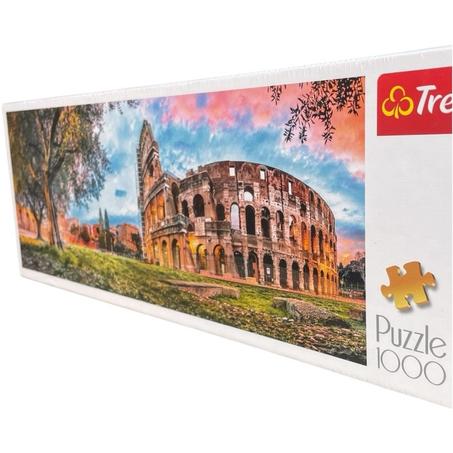 Puzzle Panorama de 1000 pièces, Le Colisée à l'aube. 130 DH