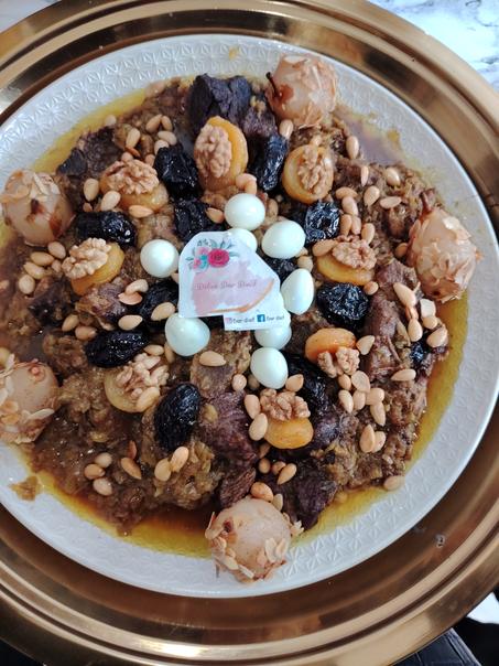 Tajine de boeuf aux pruneaux
