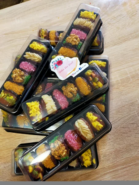 Mini boîte de dattes