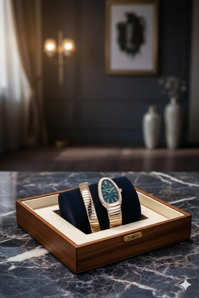 bvlgari serpent ساعة فاخرة