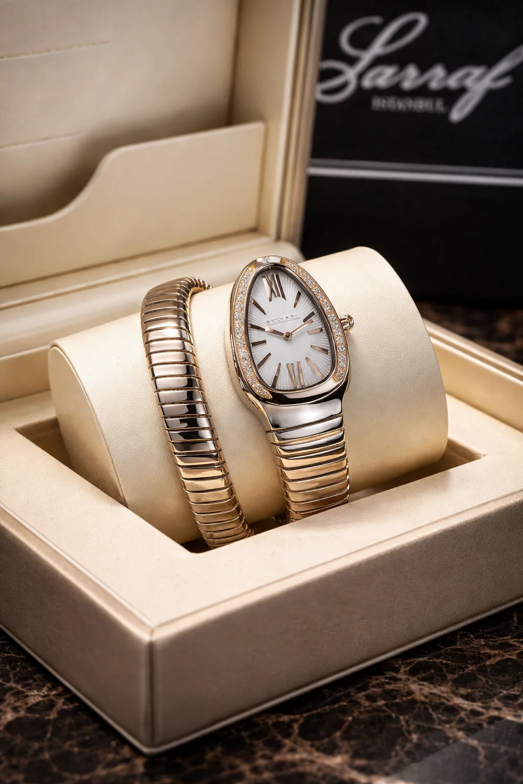 bvlgari serpent ساعة فاخرة