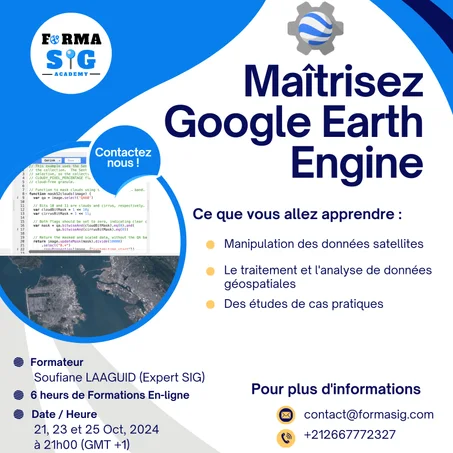 Maîtriser Google Earth Engine