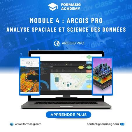 ArcGIS Pro / Module 4 : Analyse spaciale et science des données