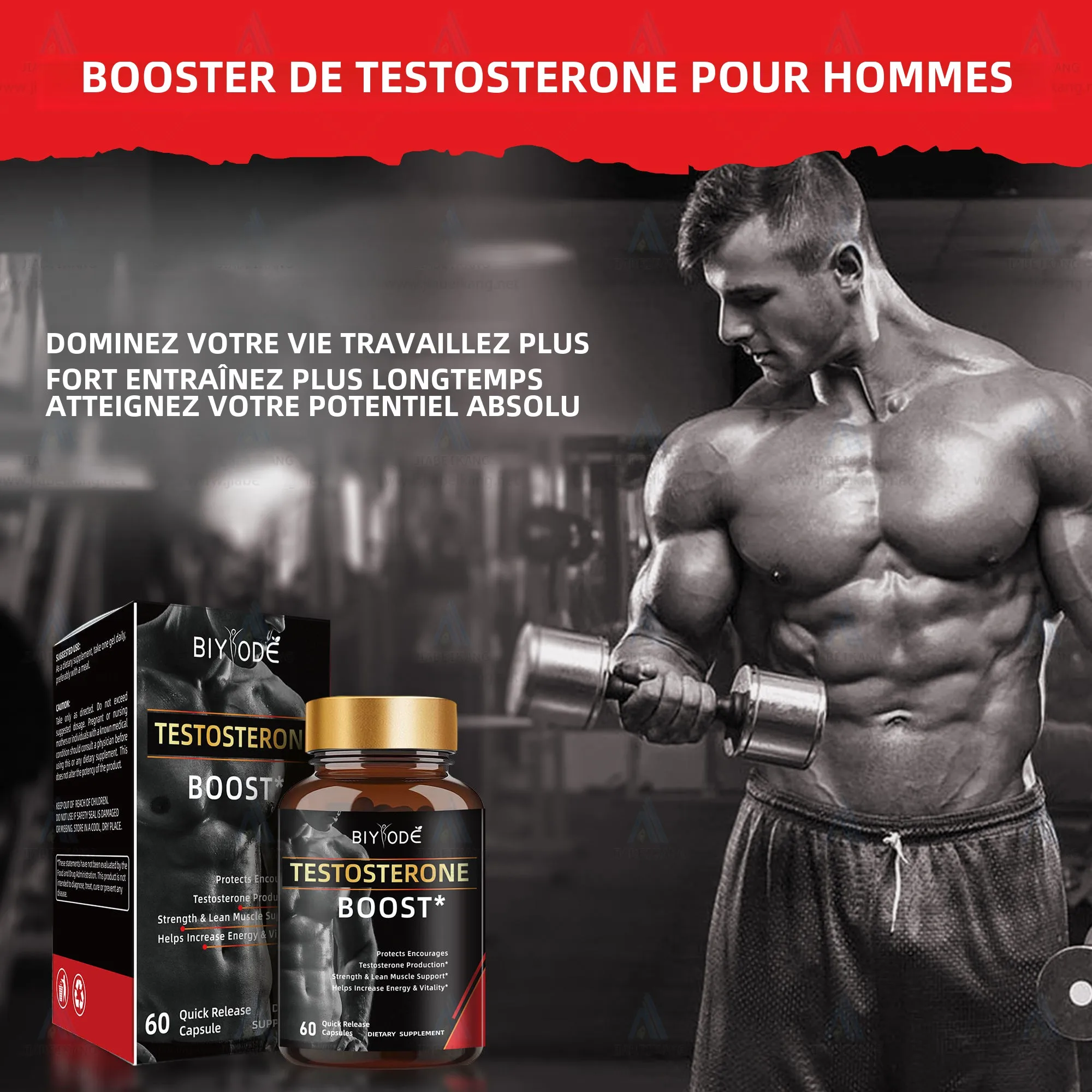 Complément alimentaire à la testostérone