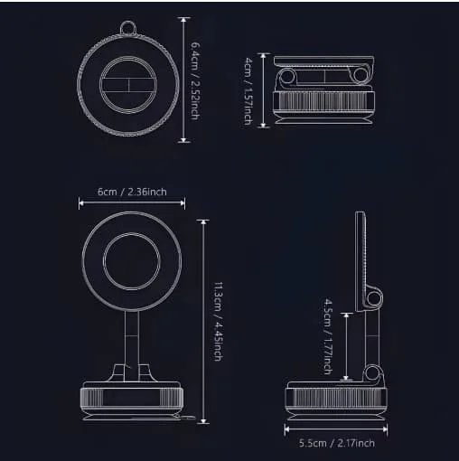 أقوى حامل هاتف مغناطيسي