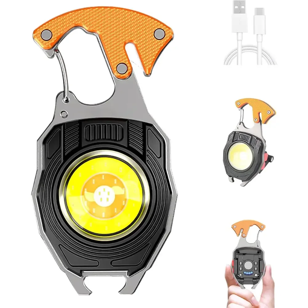 مصباح المغناطيسي المتعدد الوظائف + ‏هدية