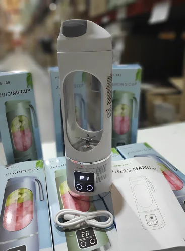 Licuadora de frutas de 450ml 8 cuchillas