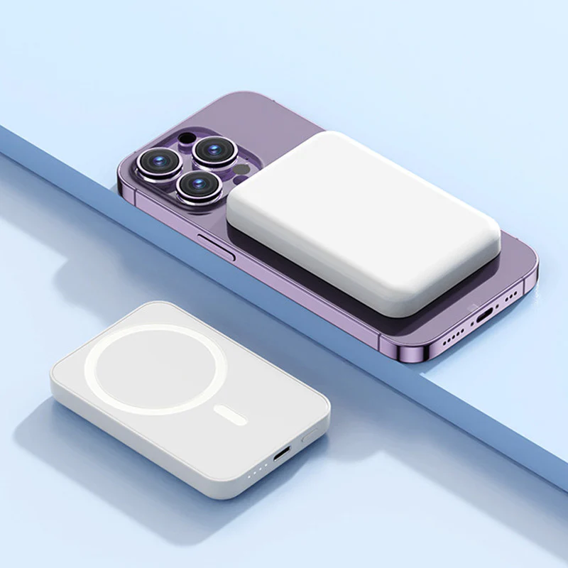 Bateria Externa Inalámbrico tipo Magsafe 5000mAh