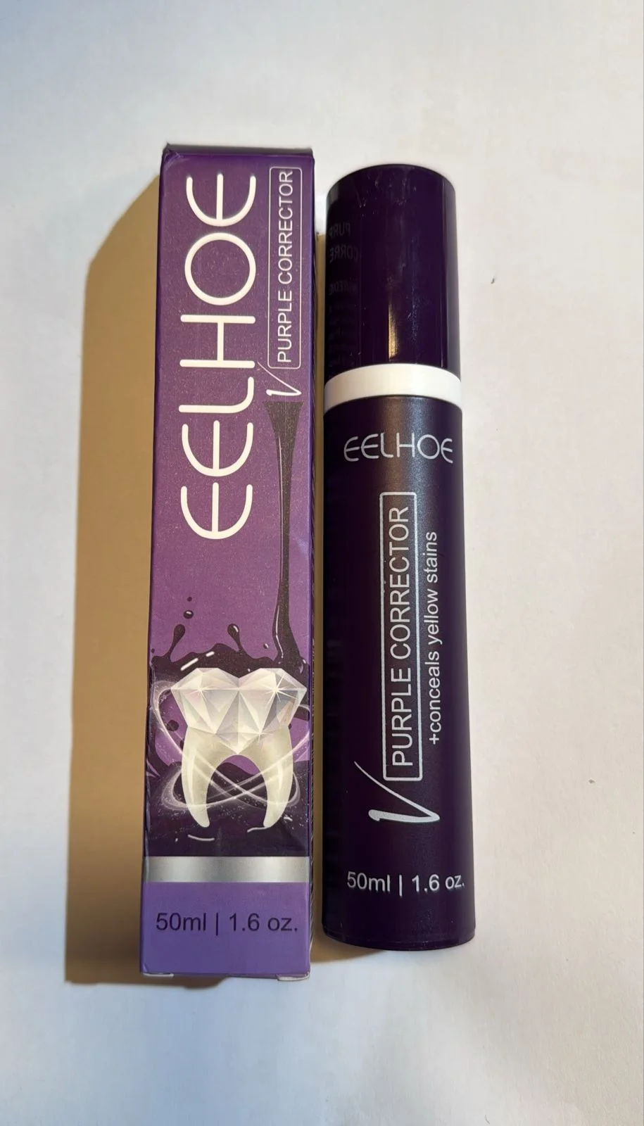 معجون الأسنان الأرجواني