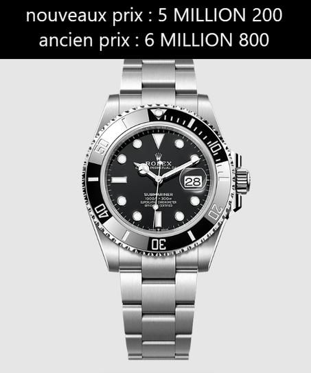 Submariner black/silver