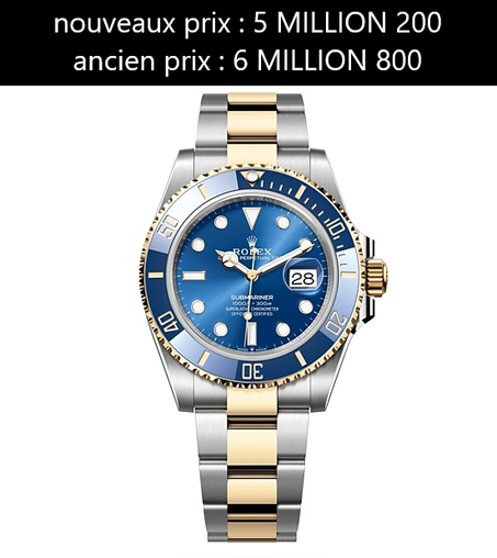 SUBMARINER TWO TONE BLUE Master