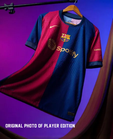 Fc Barcelona 24/25 Home Kit Authentic Stadium Version