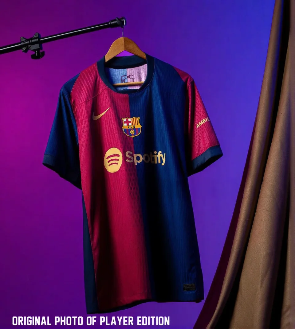 Fc Barcelona 24/25 Home Kit Authentic Stadium Version