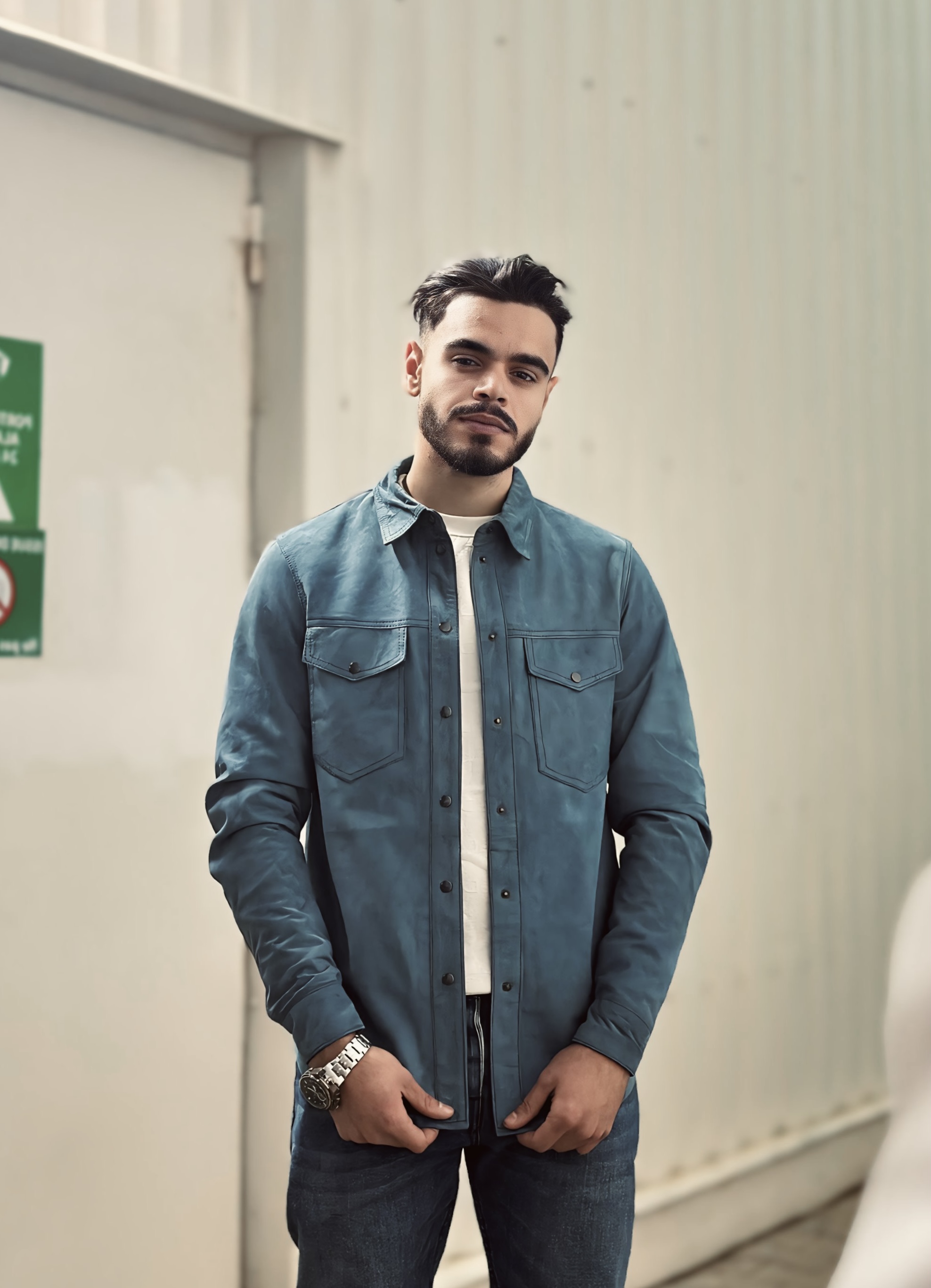 Daim & Nubuck modèle bleu
