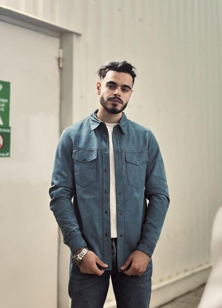 Daim & Nubuck modèle bleu