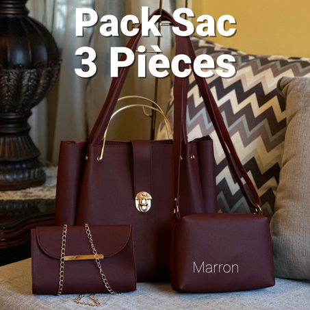 Pack sac 3 pièces