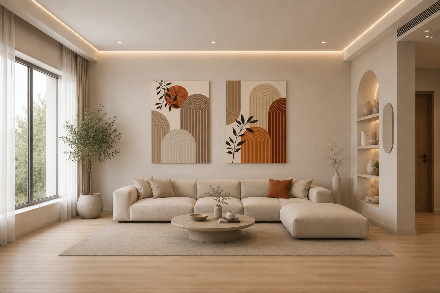 Chaleur du Minimalisme Naturel