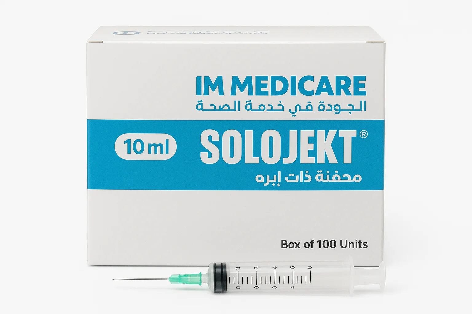 Seringue stérile avec aiguille – SOLOJEKT® (IM Medicare)