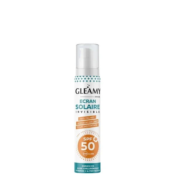 GLEAMY Écran solaire Spf50+ invisible 50ml