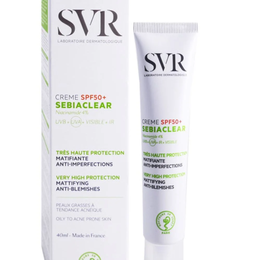 SVR CREME SPF50+ SEBIACLEAR