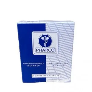 COMPRESSES STERILES PHARCO  20*20cm