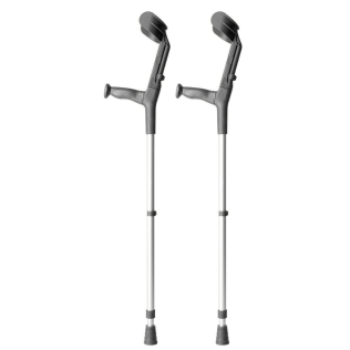 2 Béquilles en Aluminium Réglables – Confort et Sécurité pour Adultes