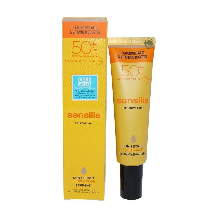 Sensilis Hyaluronic Acid & Vitamin D Booster SPF50+ – Peaux Sensibles – 50 ml