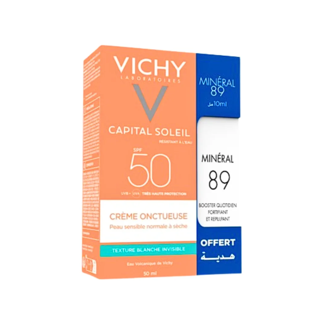 Vichy Capital Soleil Creme Oncteuse 50ml+MINERAL 89